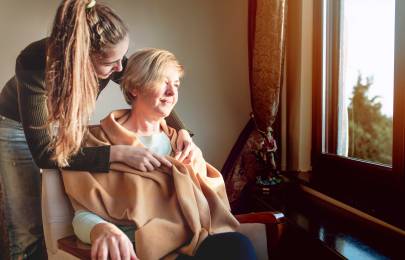 Elderly care old and young